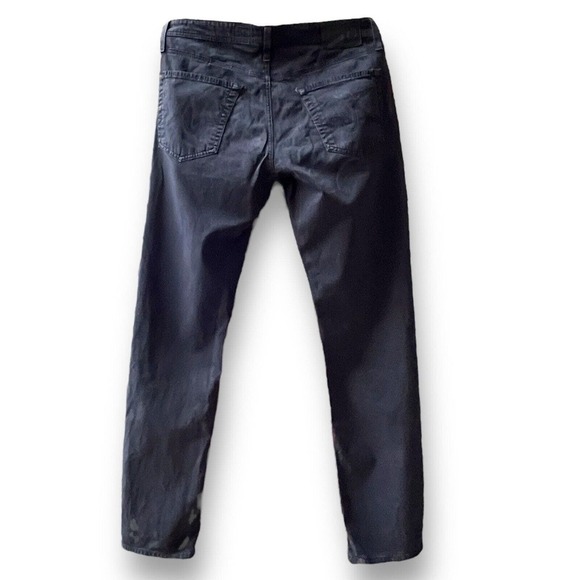 Adriano Goldschmied Pants Mens The Graduate FADED Black Stretch Size 34/34 - Picture 2 of 11